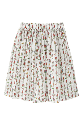 Kids Rosa Print Skirt